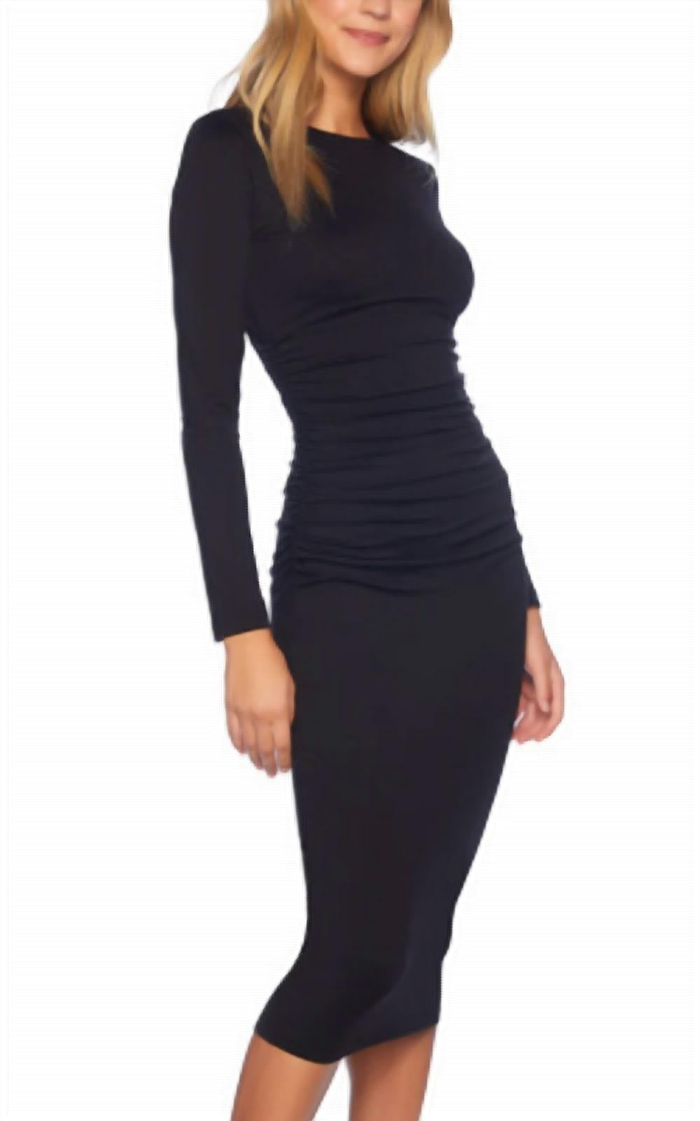 Susana Monaco - Crew Gathered Midi Dress