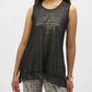 Joseph Ribkoff - Metallic Sleeveless Tunic Top
