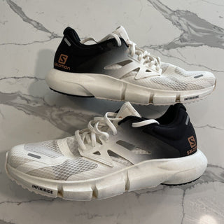 Salomon Women's PREDICT2 Running Shoes White/Black/White