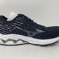 Mizuno Women's Wave Inspire 17 Knit Running Shoes Black/Platinum Size 7 B(M) Us