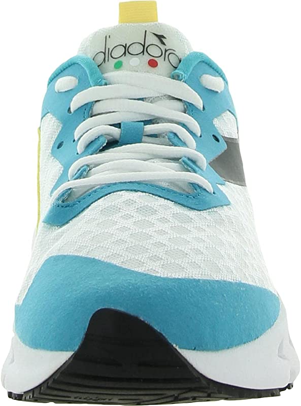 Diadora Women's Mythos Blushield Volo Running Shoes White/Blue