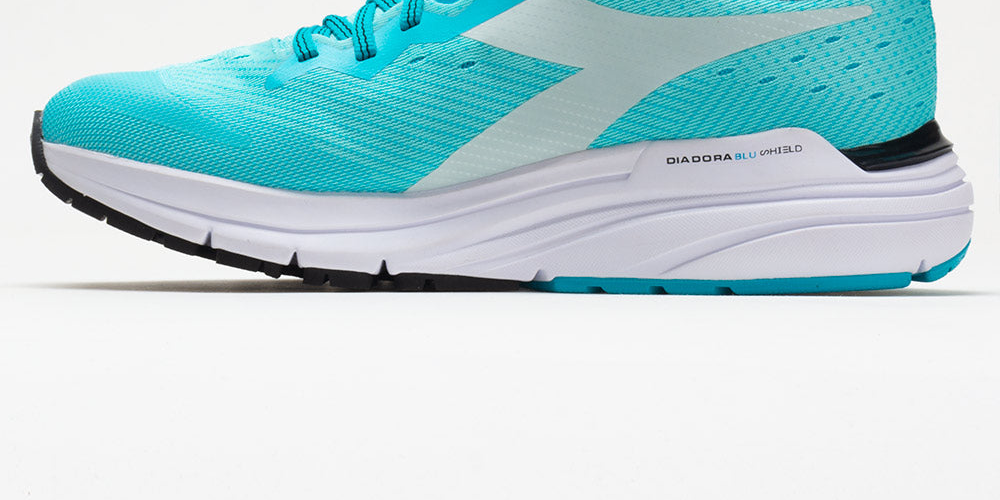 Diadora Women's Mythos Blushield 6 Running Shoes Blue Tint/Scuba