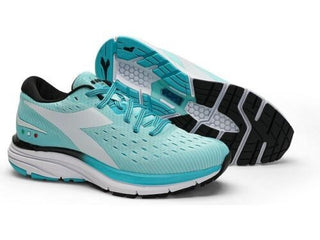 Diadora Women's Mythos Blushield 6 Running Shoes Blue Tint/Scuba