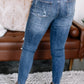 Judy Blue - I'll Check You Out Plaid Jeans