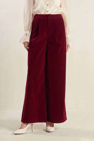 Freemarket - Coy Charm Velvet Wide Leg Pant