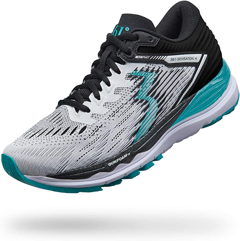 361 Degrees Women's Sensation 4 Running Shoes Black Size 9.5 B(M) US