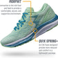 361 Degrees Women's Spire 4 Running Shoes Blue/Green
