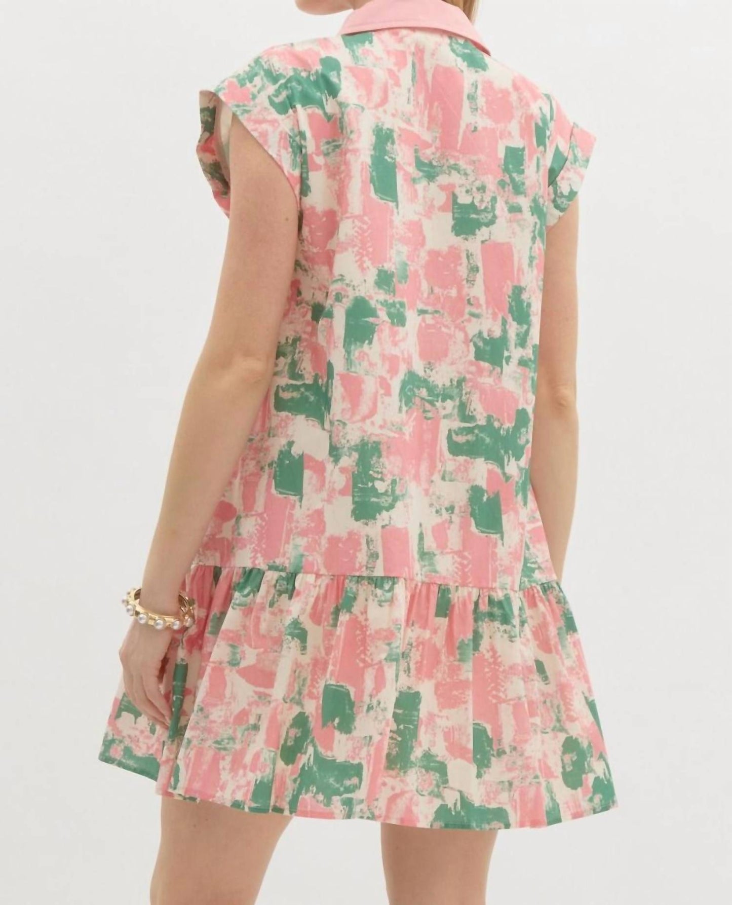 Entro - Sleeveless Shirt Dress
