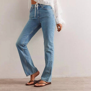 Free People - Xena Slim Straight Jeans