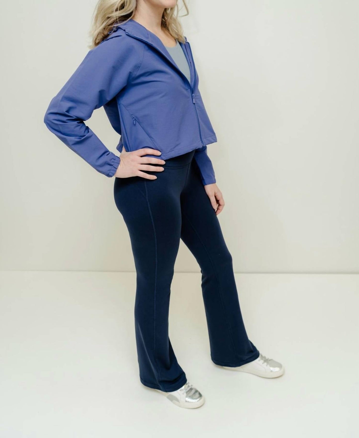 Mono B - Neve Cropped Zip Jacket