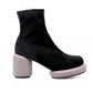 All Black - Mod Stretch Bootie