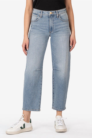 Kut From The Kloth - Ashley High Rise Slouchy Barrel Straight Leg Jeans