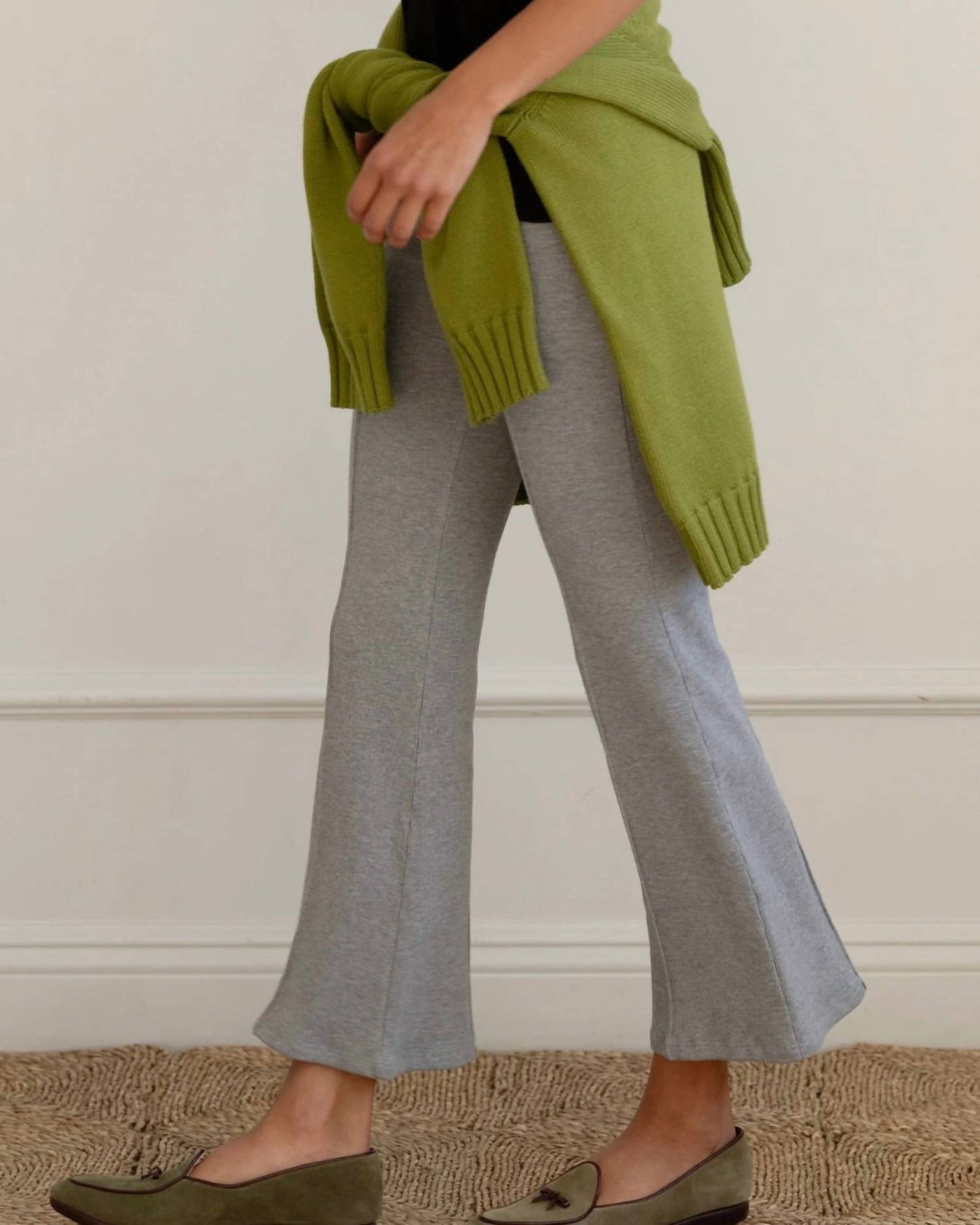 Donni. - Rib Kick Flare Pant