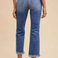 Anniewear - Distressed Straight Leg Jeans
