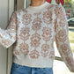 &Merci - The Amelia Floral Sweater