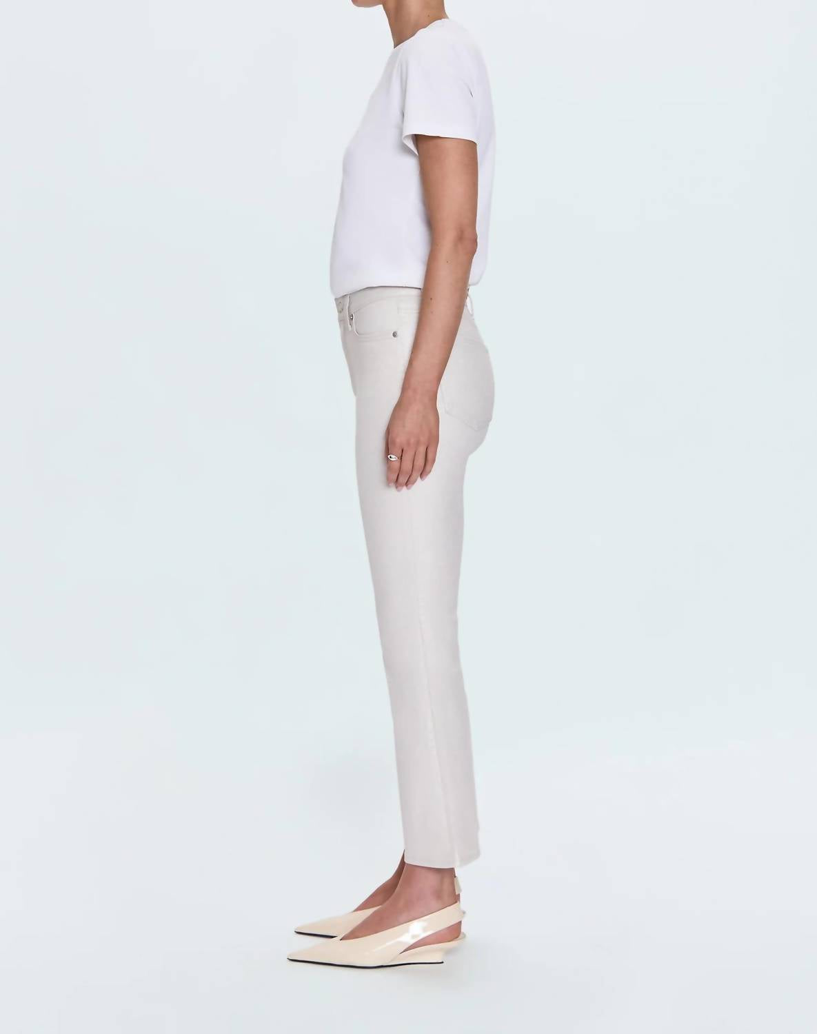 Pistola - Lennon High Rise Crop Boot Jean