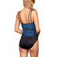 Miraclesuit - Long Torso Fauxkini One Piece Swimsuit