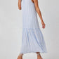 Bella Dahl - Tiered Contrast Halter Maxi Dress
