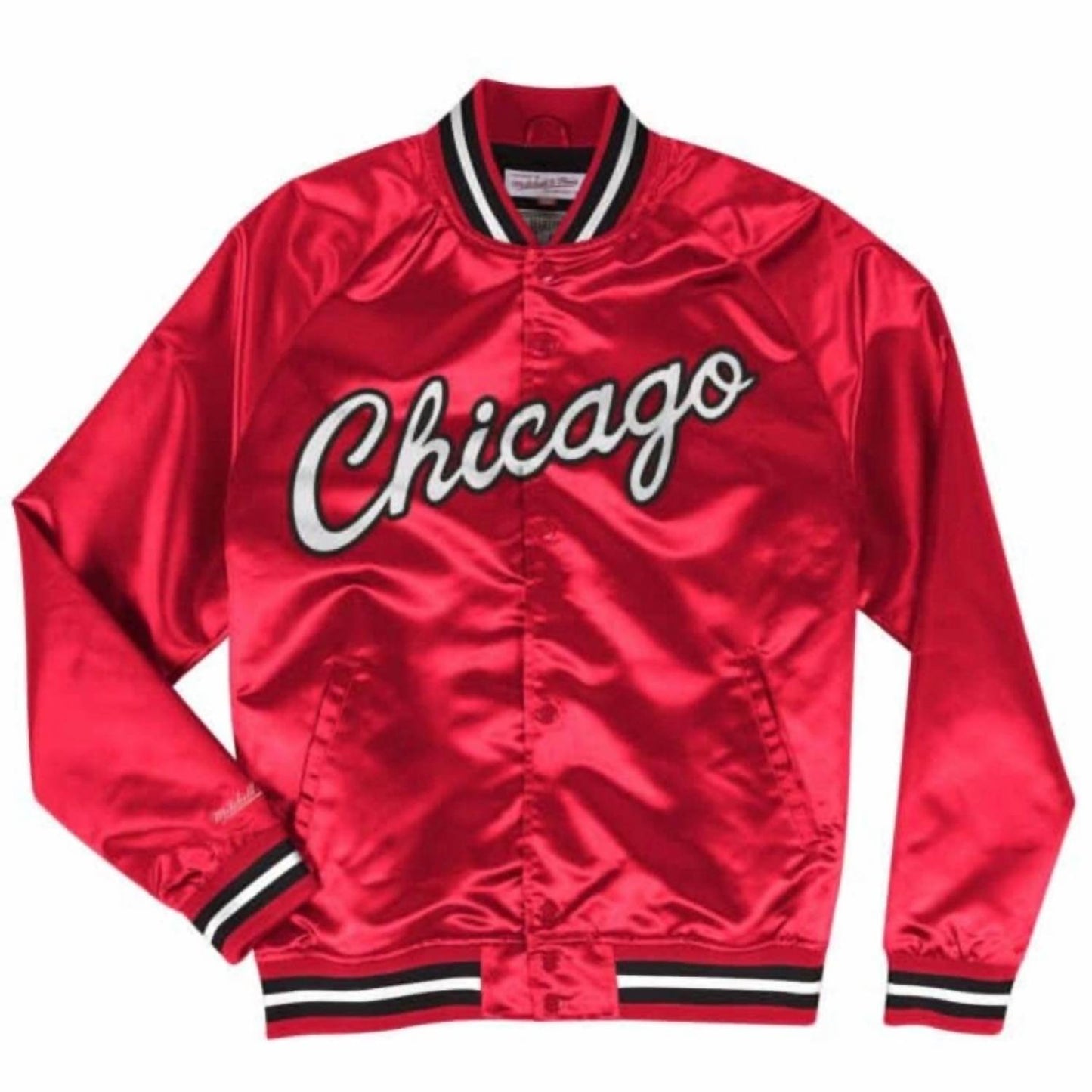 Mitchell & Ness - Nba Chicago Bulls Lightweight Satin Jacket