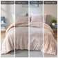 Full/Queen Crushed Velvet Sherpa Reversible Comforter Set
