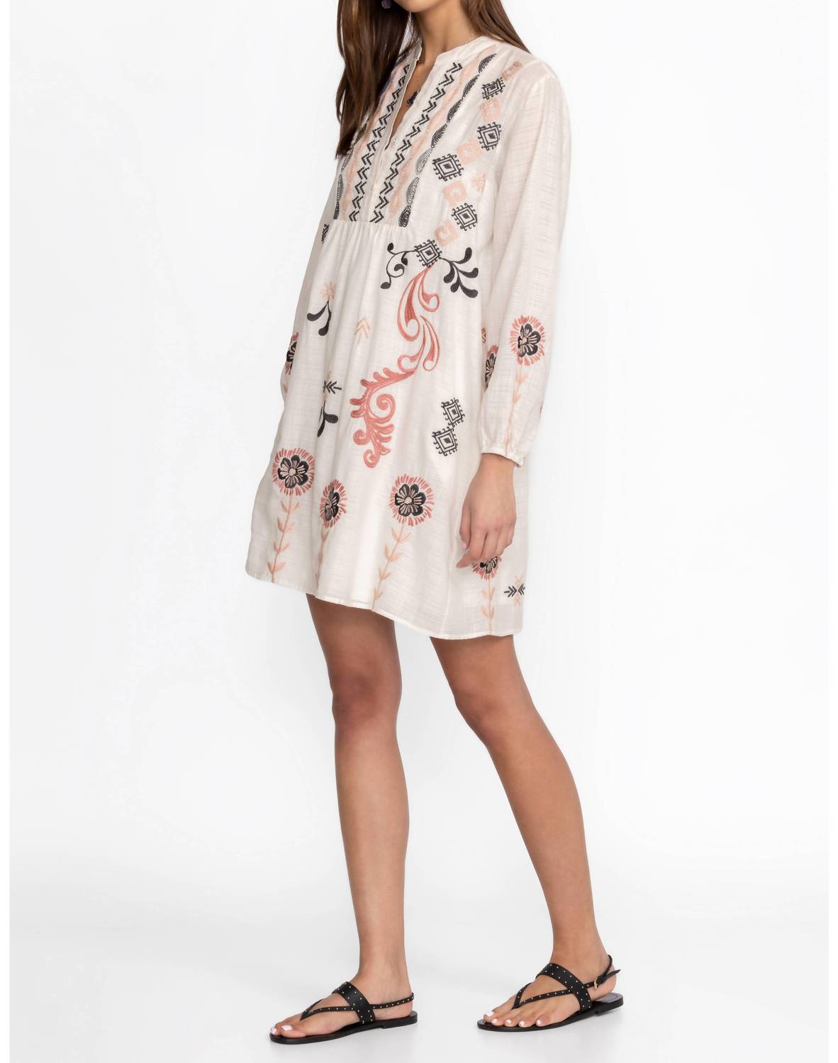 Johnny Was - BUTTON YOKE FIELD DRESS