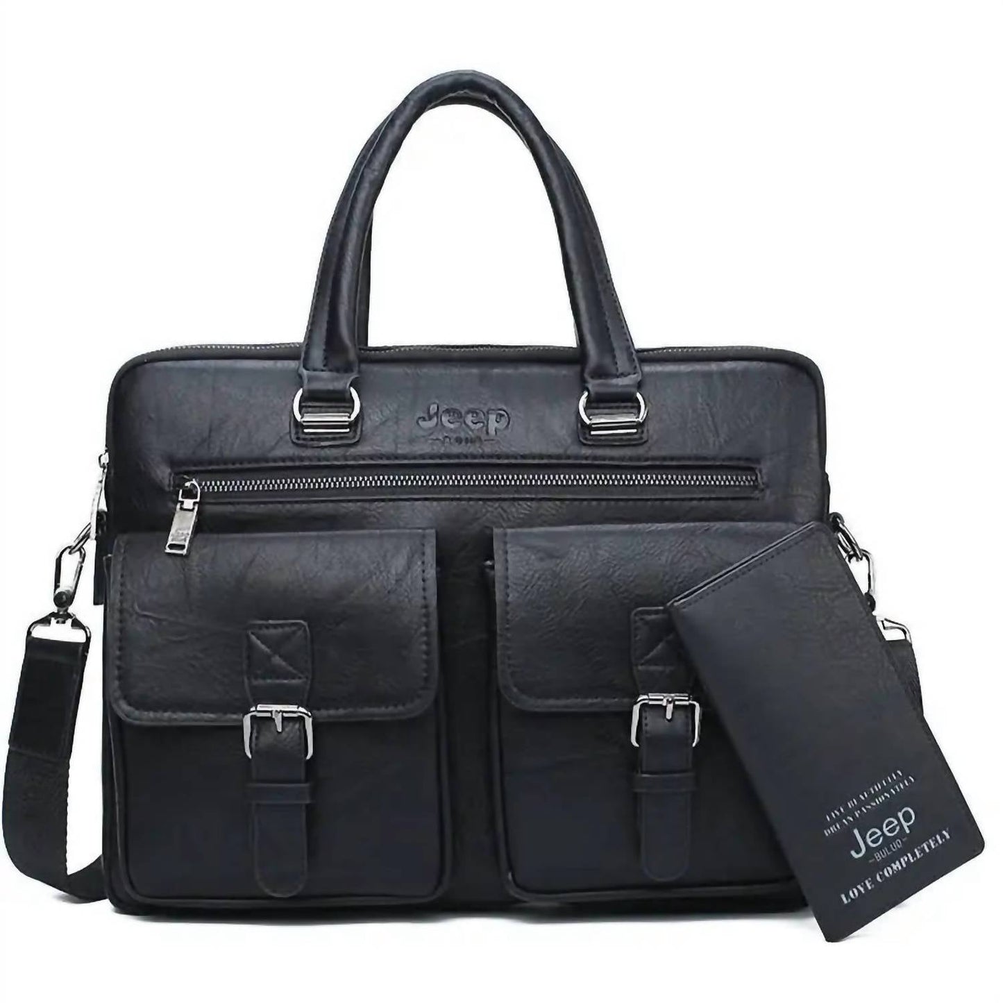 Jeep Buluo - Men's Business Fashion Office Work Handbags