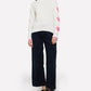 Brodie Cashmere - Heart Sleeve Crew Top