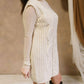 Cloud Ten - Cable Knit Sweater Dress