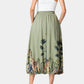 Ciebon - Andrey Printed Bubble Midi Skirt