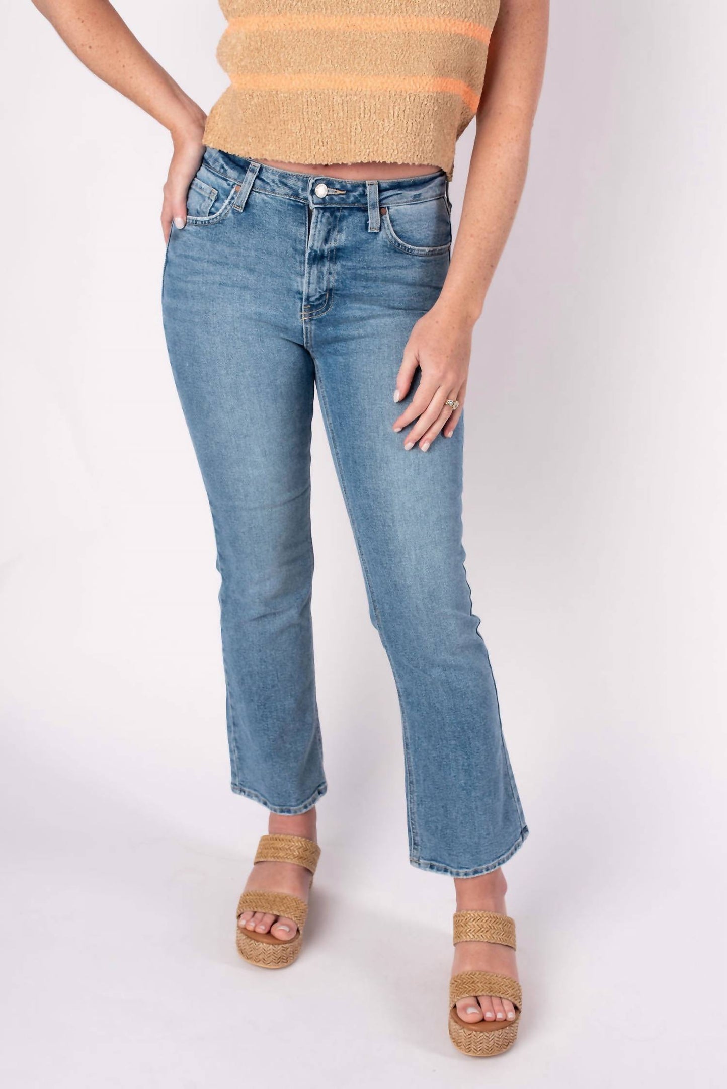 Just Black Denim - Aster Bootcut Jeans