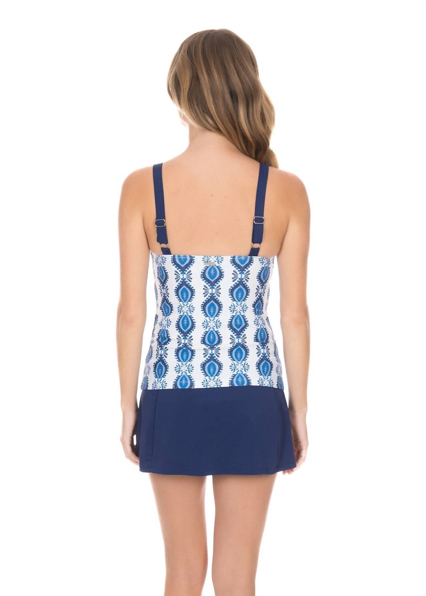 Cabana Life - San Sebastian Embroidered Tankini Top