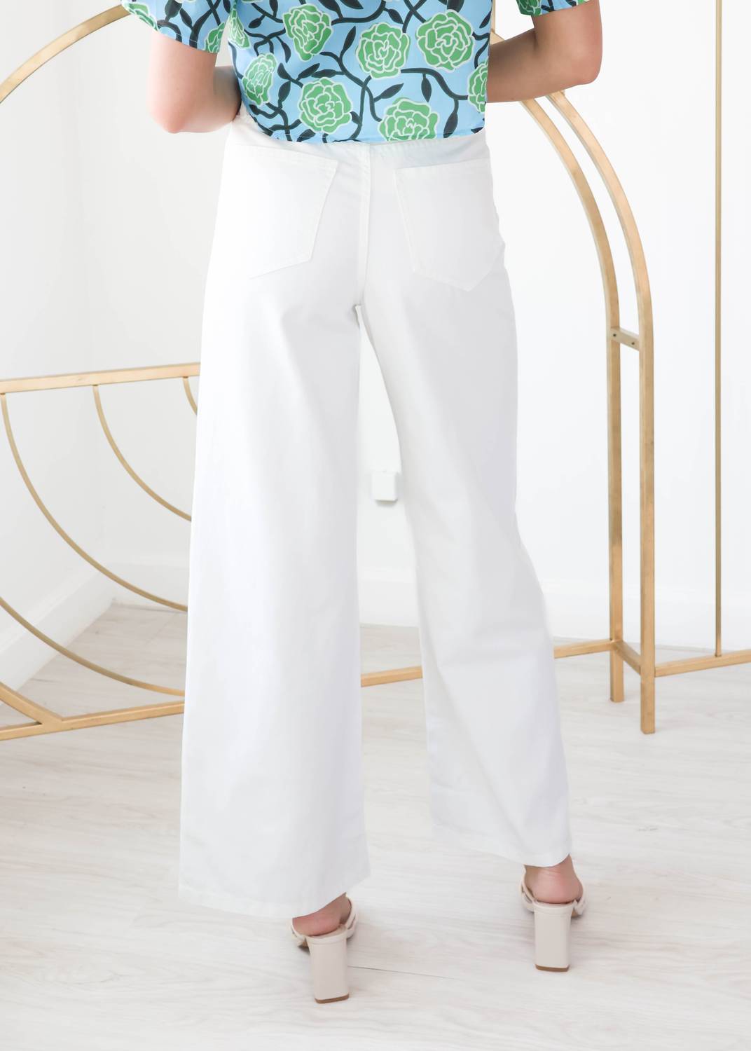 Z Supply - Mia Loose Wide Leg Denim Pant