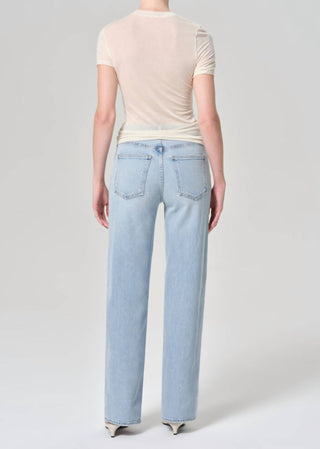 Agolde - Harper Mid Rise Relaxed Straight Jean