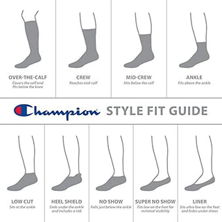 12-Pack Champion Liner Socks