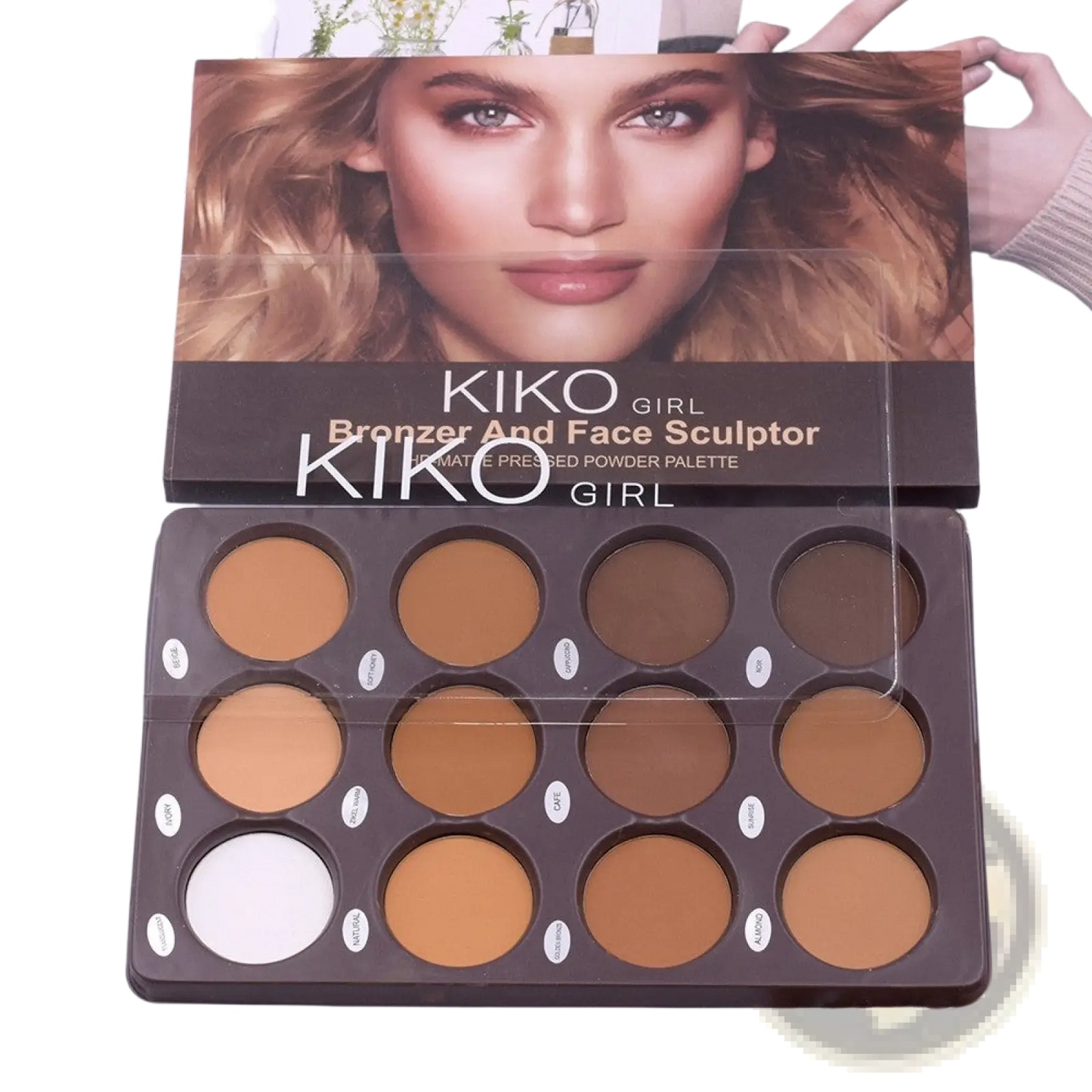 12 Color Contour Palette Matte Face Sculptor Powder