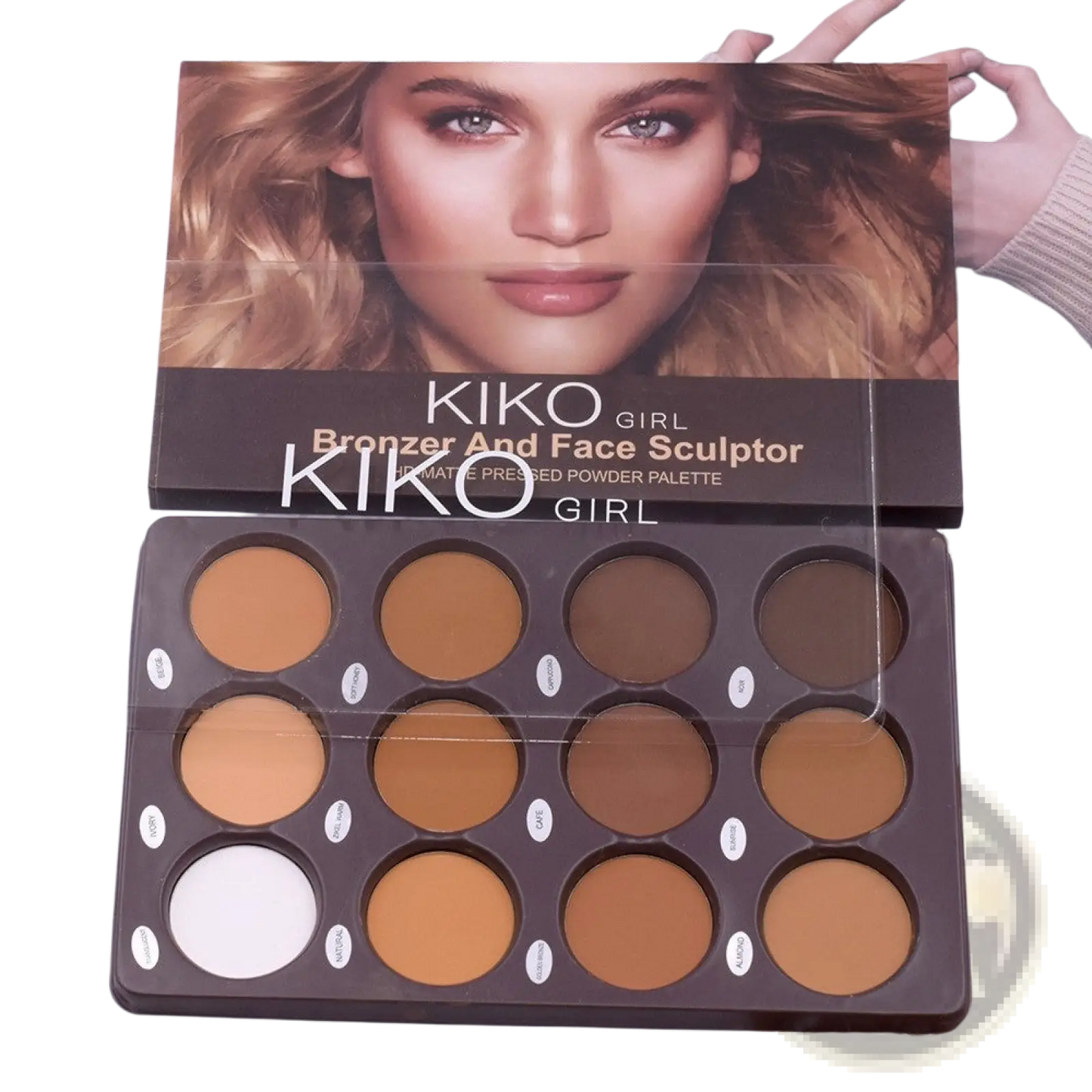 12 Color Contour Palette Matte Face Sculptor Powder