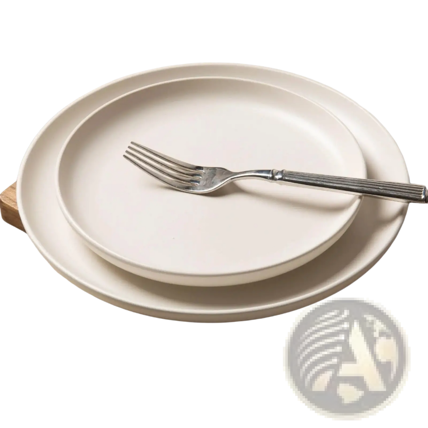 12 Piece Stoneware Dinnerware Set with Mugs for 3
