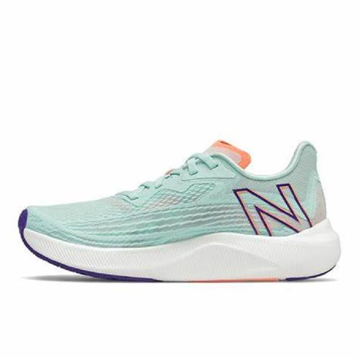 New Balance Women's FC Rebel v2 Running Shoes White Mint/Citrus