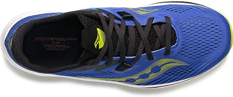 Saucony Men's Endorphin Pro 2 Running Shoes Blue RAZ/Acid