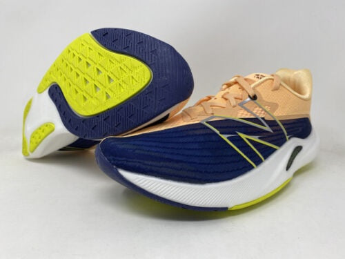 New Balance Women's FuelCell Rebel v2 Running Shoes Night Tide/Mango