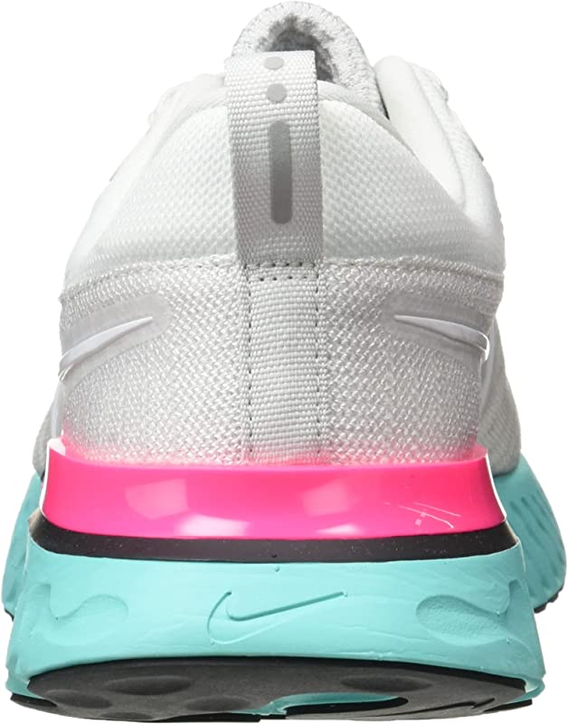 Nike Men's React Infinity Run FK 2 Running Shoes Platinum/White