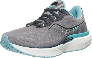 Saucony Women's Triumph 19 Running Shoes Alloy/Powder