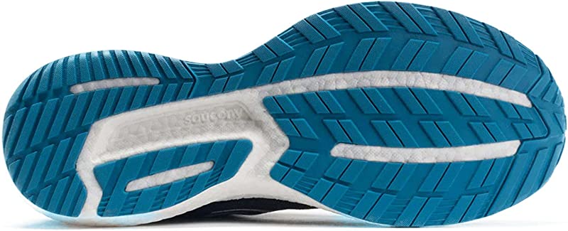 Saucony Men's Triumph 19 Running Shoes Shadow/Topaz Size 10 D(M) US