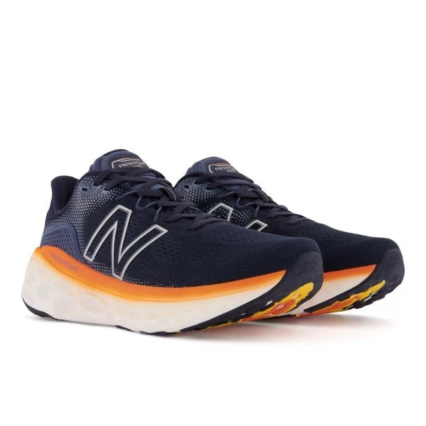 New Balance Men's More V3 Running Shoes Eclipse/Vibrant Orange Size 11.5 D(M) US
