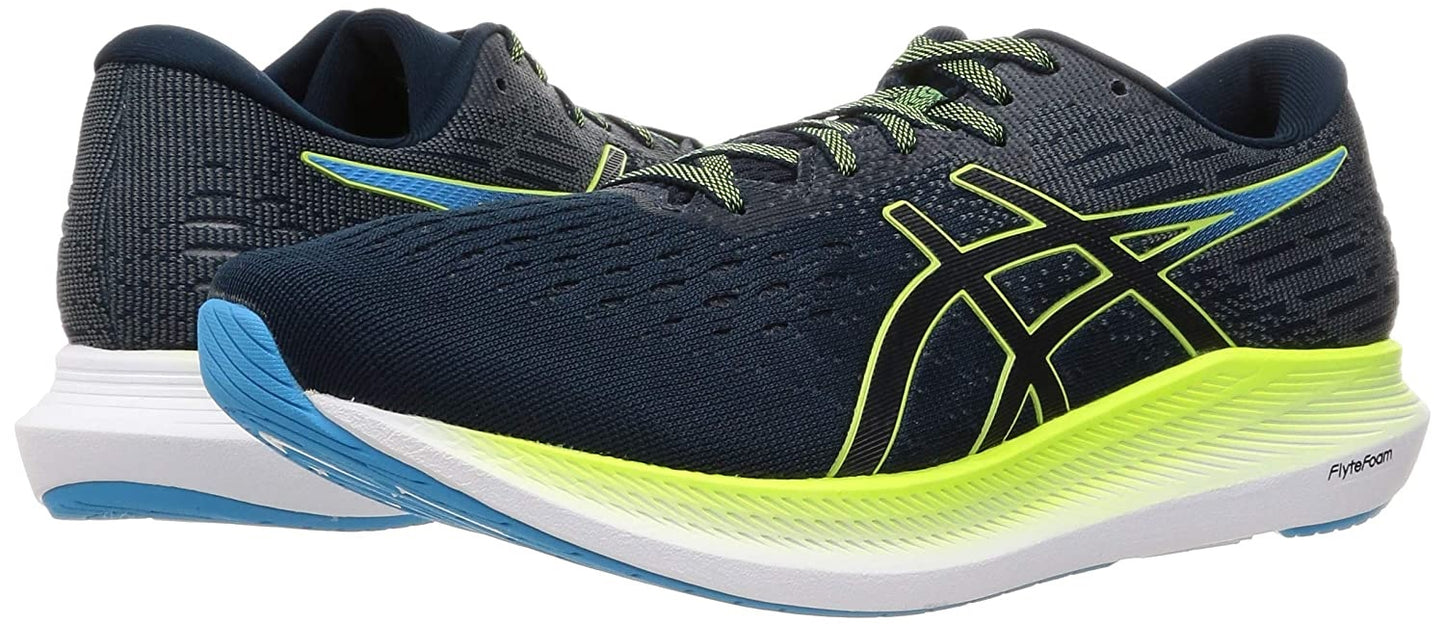 ASICS Men's Evoride 2 Running Shoes French Blue/Hazard Green