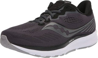 Saucony Women's Ride 14 Running Shoe CHARCOAL/BLACK