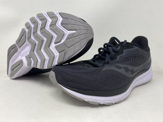 Saucony Women's Ride 14 Running Shoe CHARCOAL/BLACK