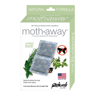 Moth Away Sachets Nontoxic (White 2.25" x 2.25")
