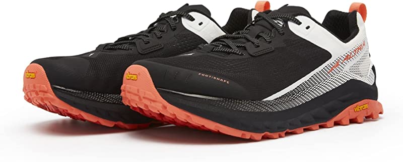 Altra Women's Olympus 4 Trail Running Shoes Black/White