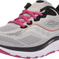 Saucony Women's Ride 14 Running Shoes Fog/Cherry